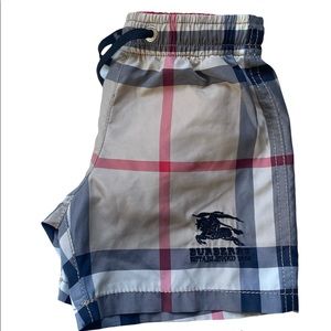 BURBERRY BABY SWIM TRUNKS